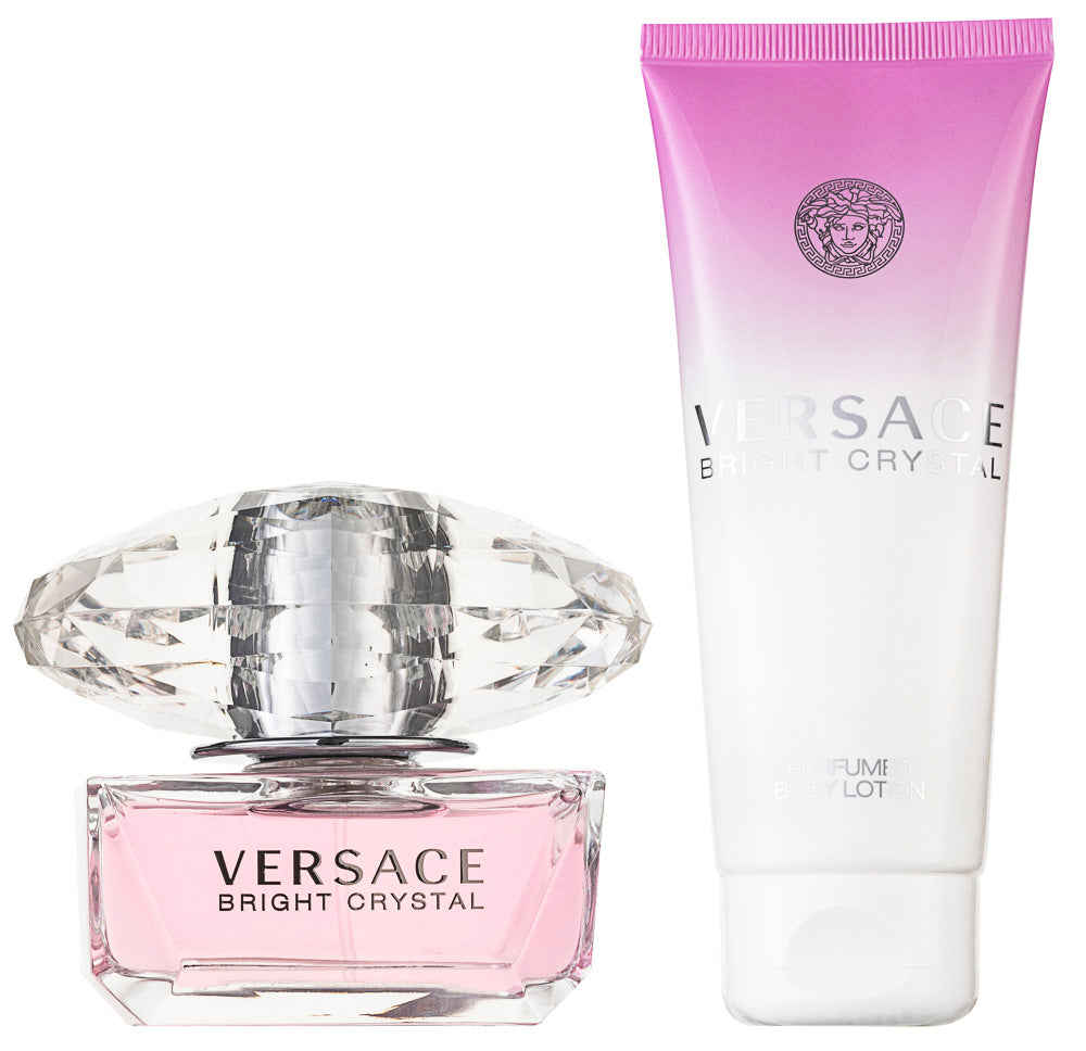 Versace Bright Crystal Eau de Toilette Set 50 ml + 100 ml Körperlotion