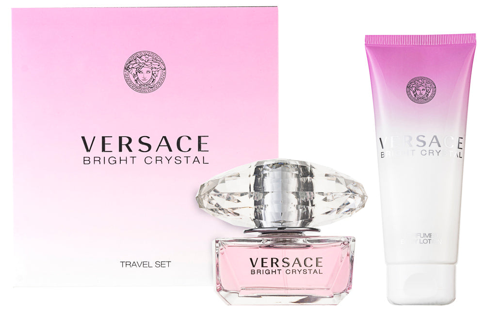 Versace Bright Crystal Eau de Toilette Set 50 ml + 100 ml Körperlotion