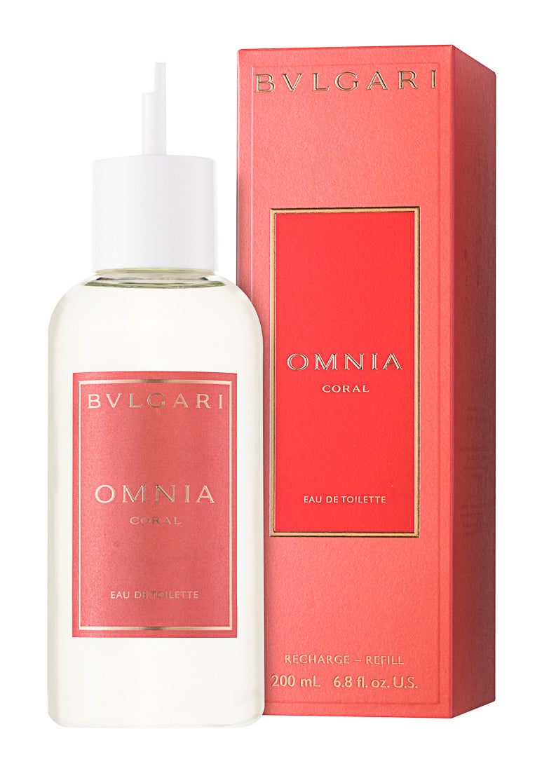 Bvlgari Omnia Coral Eau de Toilette 200 ml / Nachfüllpackung