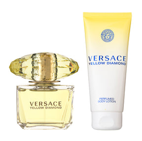 Versace Yellow Diamond Eau de Toilette Set 90 ml + 100 ml Körperlotion