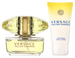 Versace Yellow Diamond Eau de Toilette Set 90 ml + 100 ml Körperlotion