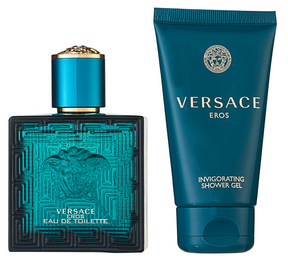 Versace Eros Pour Homme Eau de Toilette  Set 100 ml + 150 ml Duschgel