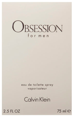 Calvin Klein Obsession for Men Eau de Toilette 75 ml