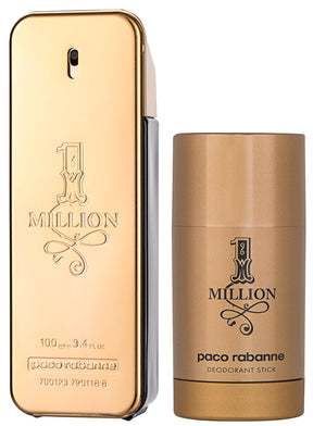 Paco Rabanne 1 Million EDT Geschenkset  EDT 100 ml + 75 ml Deodorant Stick