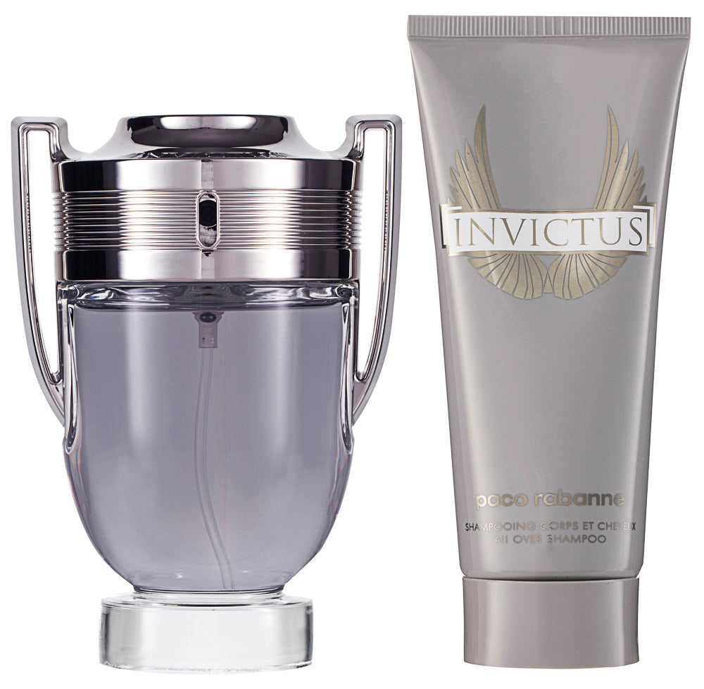 Paco Rabanne Invictus Eau de Toilette Set 100 ml + 100 ml Duschgel