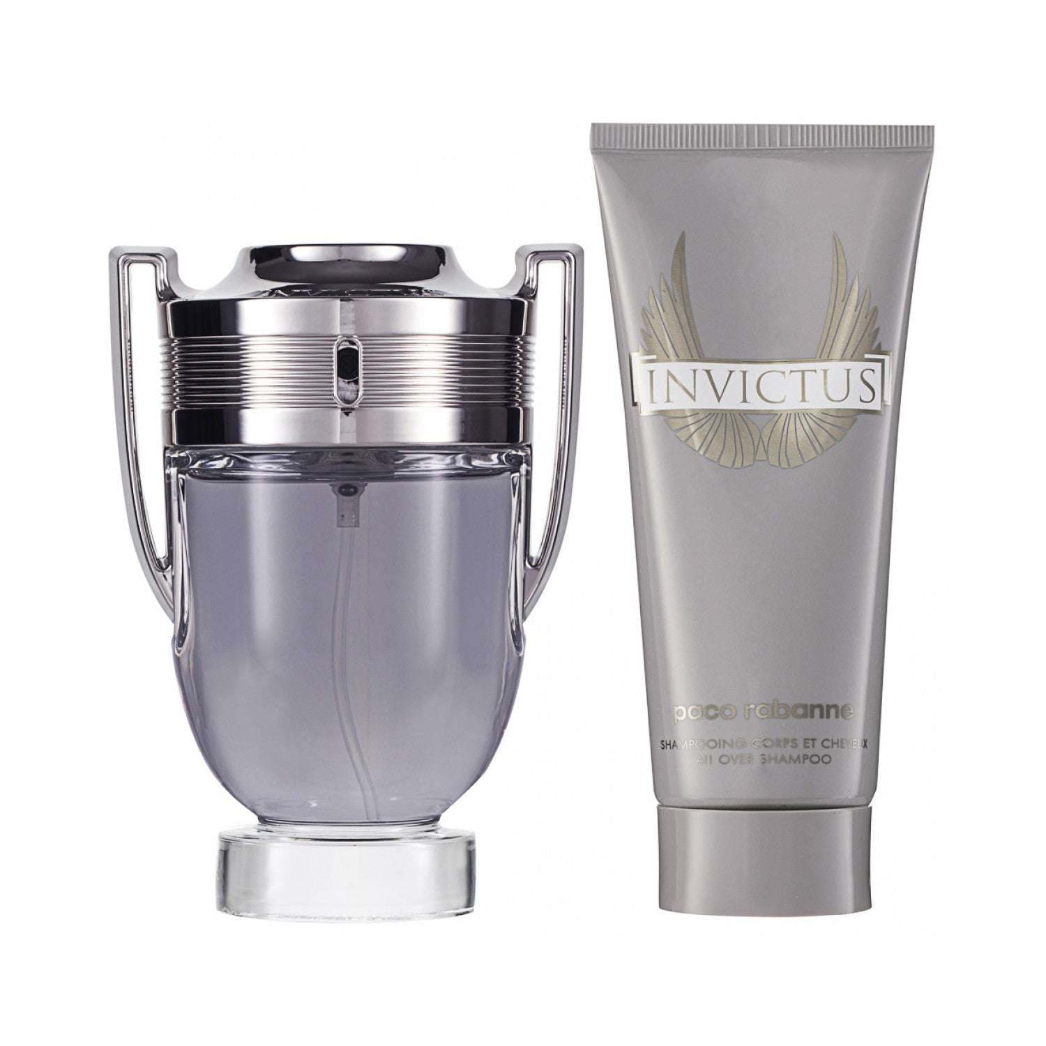 Rabanne Invictus Eau de Toilette Set 100 ml + 100 ml Duschgel