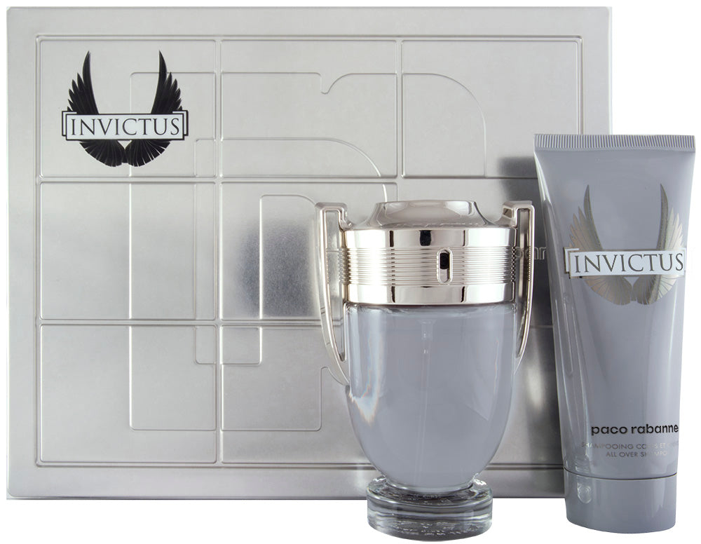 Rabanne Invictus Eau de Toilette Set 100 ml + 100 ml Duschgel