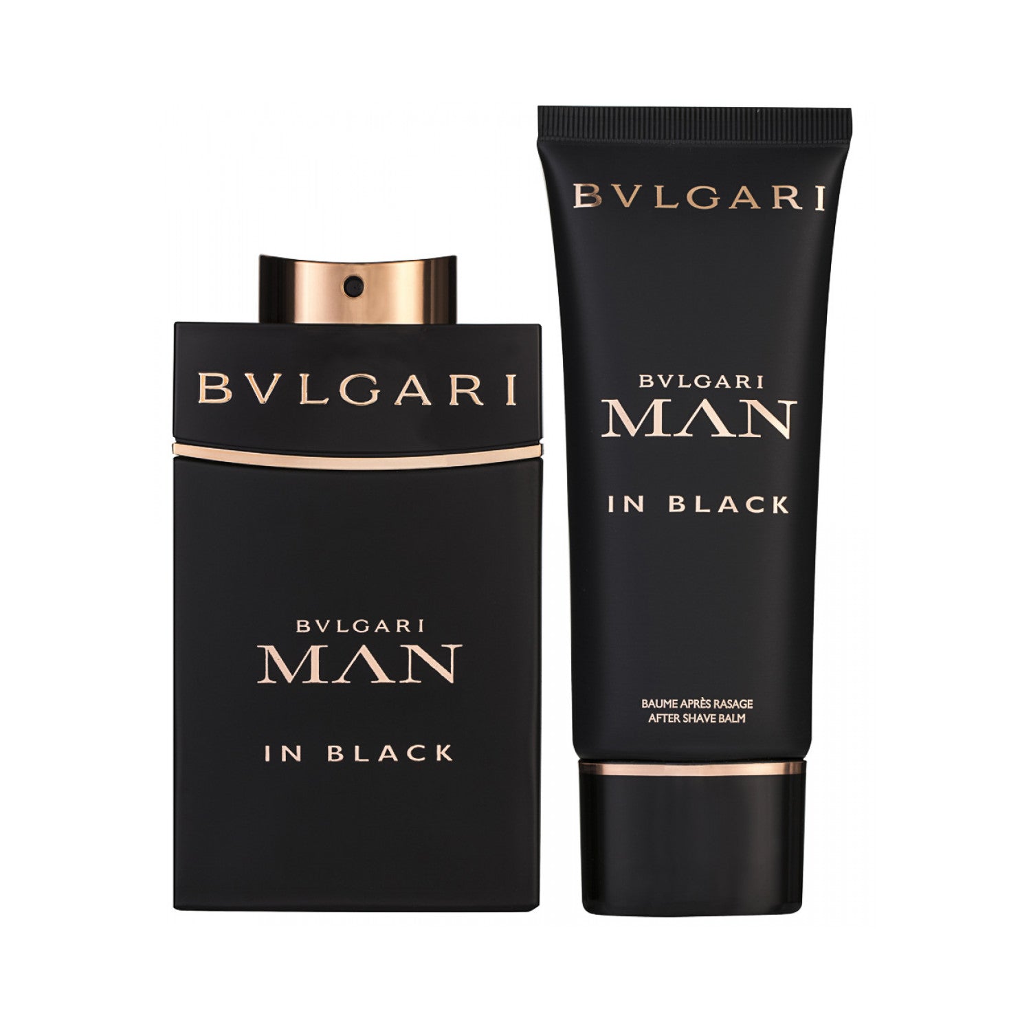 Bvlgari Man In Black Eau de Parfum Set 100 ml + 100 ml Aftershave Balm + Tasche