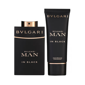 Bvlgari Man In Black Eau de Parfum Set 100 ml + 100 ml Aftershave Balm + Tasche