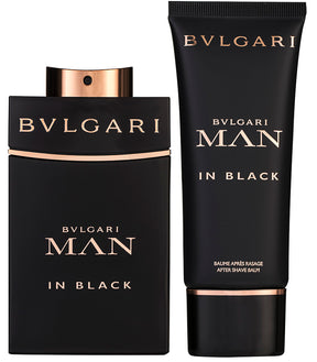 Bvlgari Man In Black Eau de Parfum Set 100 ml + 100 ml Aftershave Balm + Tasche