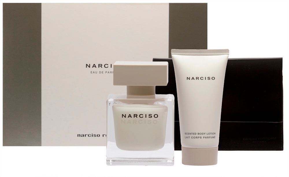 Narciso Rodriguez Narciso EDP Geschenkset EDP 50 ml + 75 ml Körperlotion + Pouch
