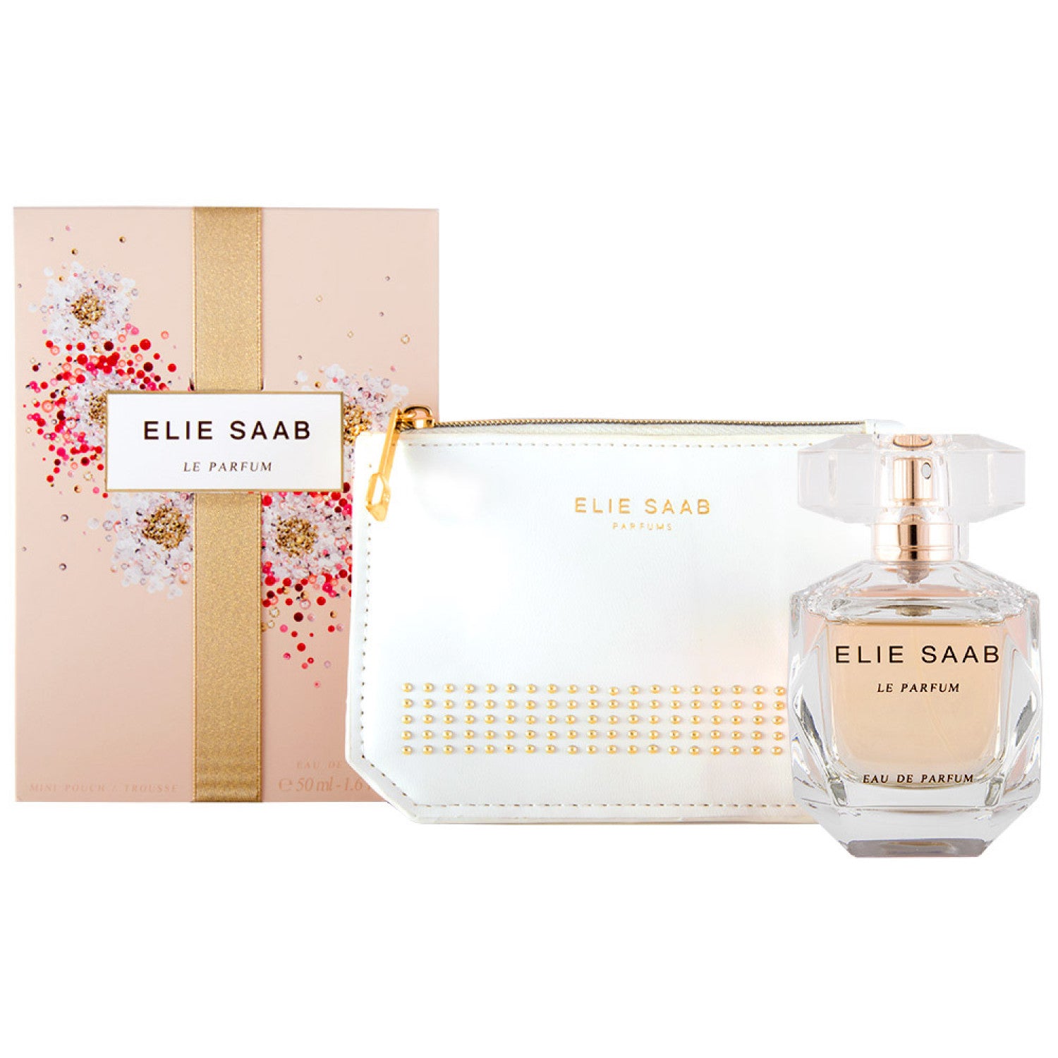 Elie Saab Le Parfum EDP Geschenkset  EDP 50 ml + Kleine Tasche