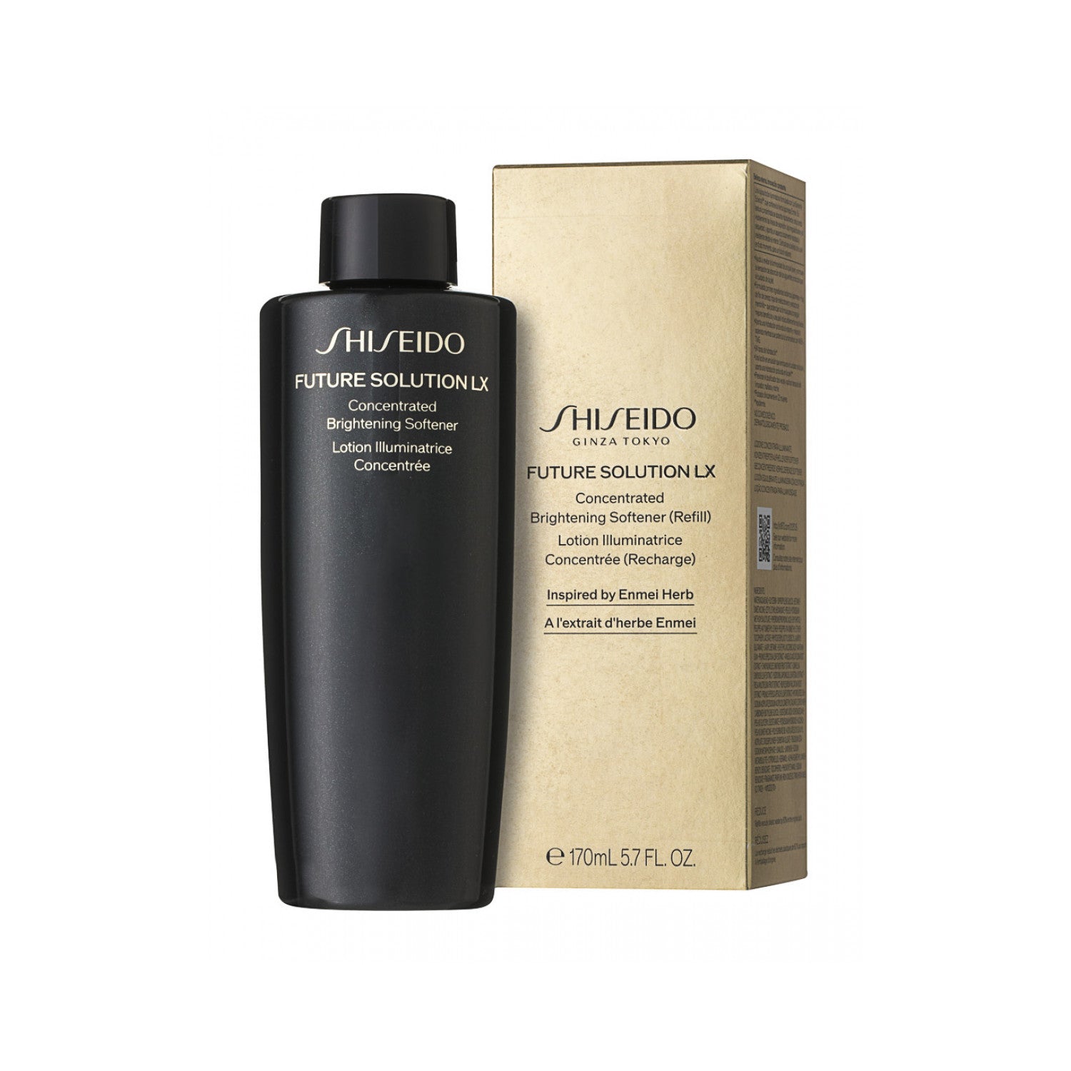 Shiseido Future Solution LX Concentrated Brightening Softener Gesichtscreme 170 ml / Nachfüllpackung