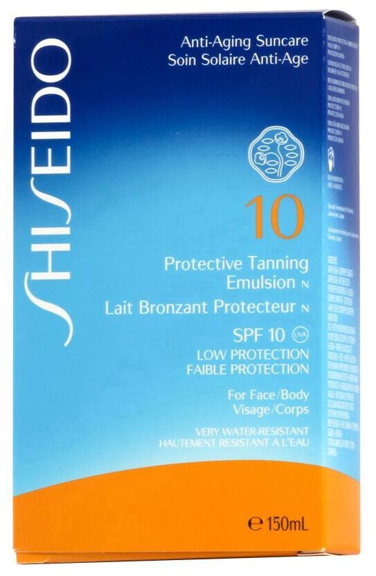 Shiseido Protective Tanning Emulsion N SPF 10 150 ml