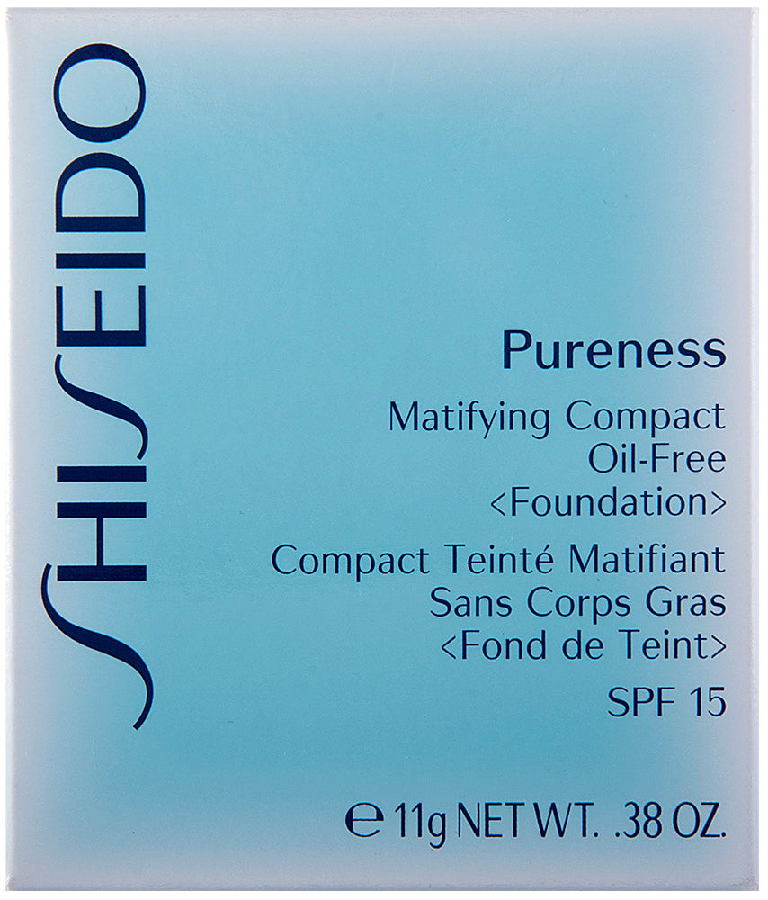 Shiseido Pureness Matifying Compact Oil-Free Foundation SPF 15 11 ml / 30 Natürliche Elfenbein