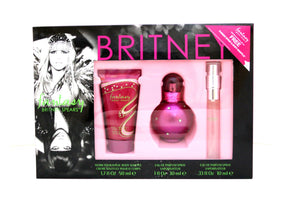 Britney Spears Fantasy Geschenkset  EDP 30 m + Körpersouffle 50 ml + EDP 10 ml 