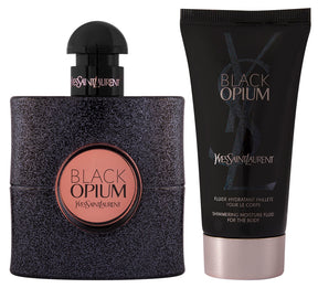 Yves Saint Laurent Black Opium Eau de Parfum  Set 50 ml + 2 x 50 ml KörperLotion 