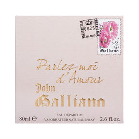 John Galliano Parlez-Moi d Amour Eau de Parfum 80 ml