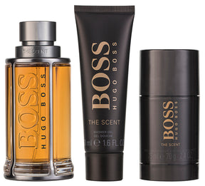 Hugo Boss The Scent For Him Eau de Toilette Set 100 ml + 75 ml Deodorant Stick + 100 ml Duschgel