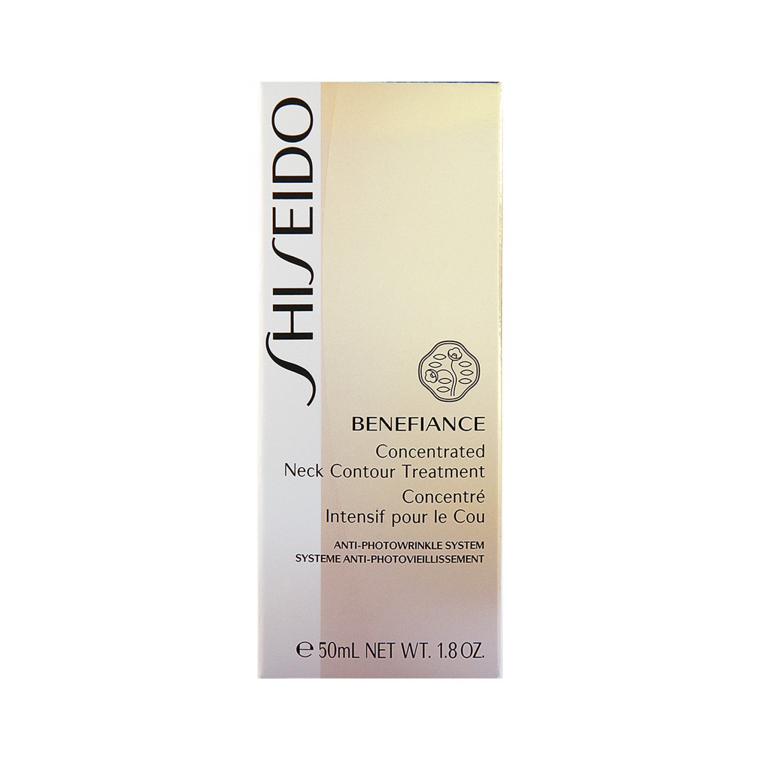 Shiseido Benefiance Concentrated Neck Contour Treatment Hals und Dekollete Creme 50 ml