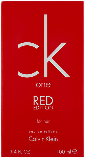 Calvin Klein CK One Red Edition Eau de Toilette 100 ml