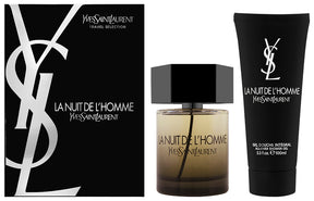 Yves Saint Laurent La Nuit De L`Homme EDT Geschenkset EDT 100 ml + 100 ml Duschgel