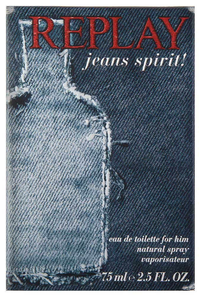 Replay Jeans Spirit! for Him Eau de Toilette 75 ml