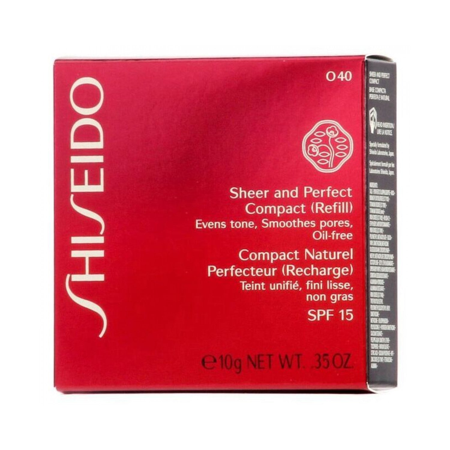 Shiseido Sheer and Perfect Compact Refill 10 g / 040 Natürlich Hell