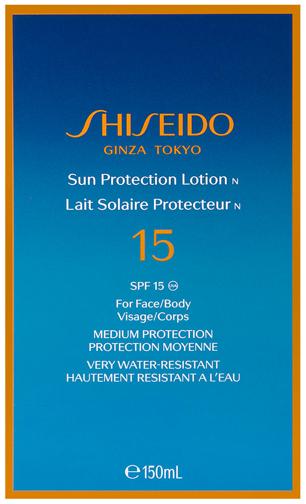 Shiseido Sun Protection Lotion Sonnenlotion SPF 15  150 ml