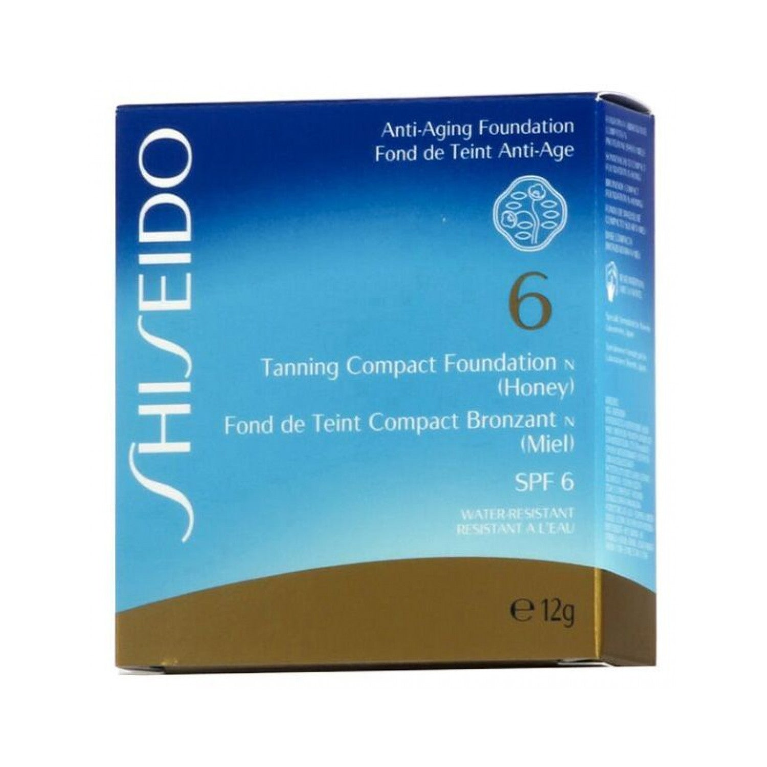 Shiseido Tanning Compact Foundation Grundierungscreme SPF 6  Honey / 12 g