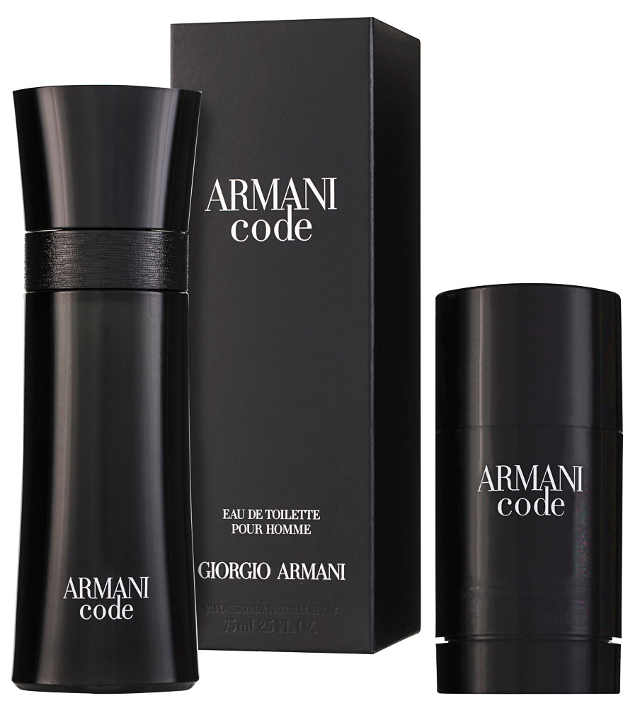 Giorgio Armani Code EDT Geschenkset  EDT 75 ml + 75 ml Deodorant Stick