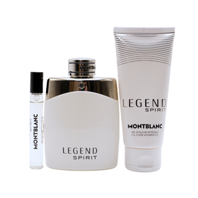 Montblanc Legend Spirit Eau de Toilette  Set 100 ml + EDT 7.5 ml + 100 ml Duschgel