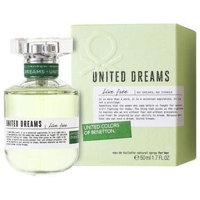 Benetton United Dreams Live Free Eau de Toilette 50 ml