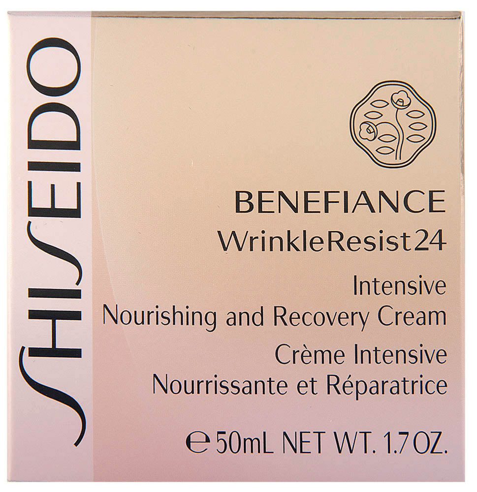 Shiseido Benefiance WrinkleResist24 Intensive Nourishing and Recovery Cream 50 ml