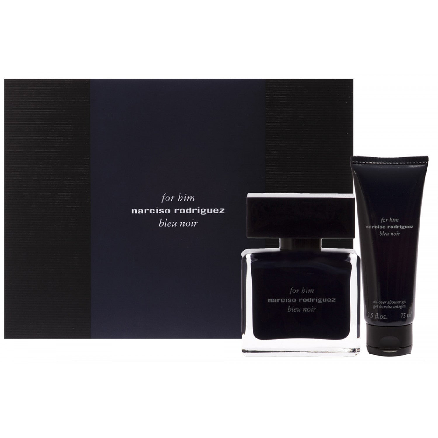 Narciso Rodriguez For Him Bleu Noir EDT Geschenkset EDT 50 ml + 75 ml Duschgel