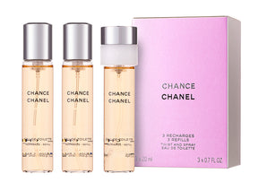 Chanel Chance Eau de Toilette 3 x 20 ml Nachfüllpackung