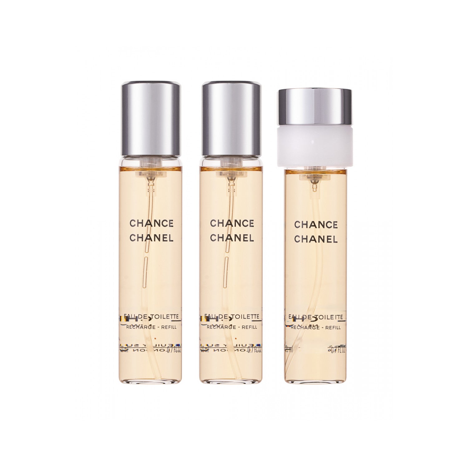 Chanel Chance Eau de Toilette 3 x 20 ml Nachfüllpackung