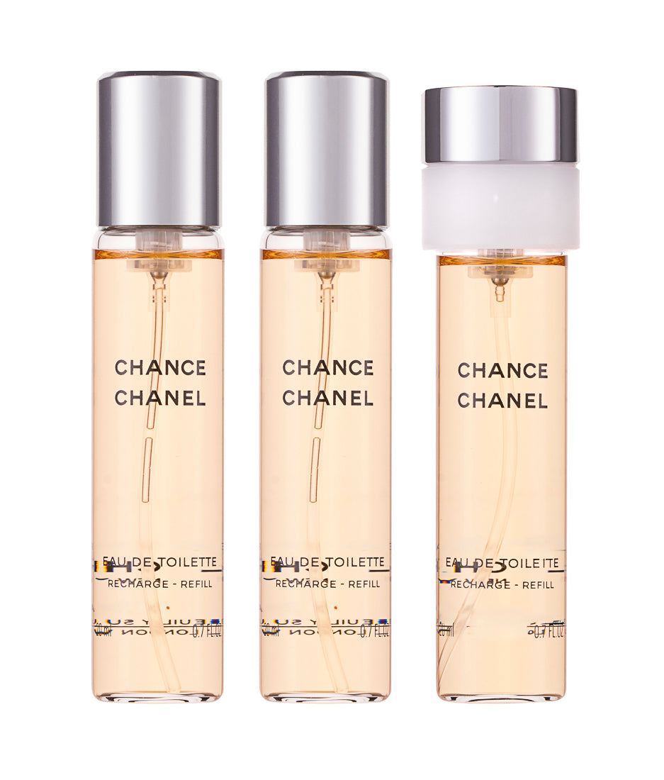 Chanel Chance Eau de Toilette 3 x 20 ml Nachfüllpackung