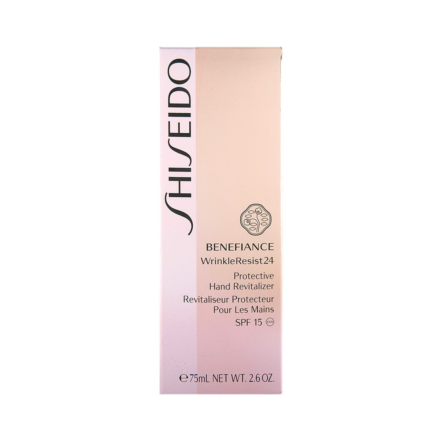 Shiseido Benefiance WrinkleResist24 Protective Hand Revitalizer SPF 15 75 ml