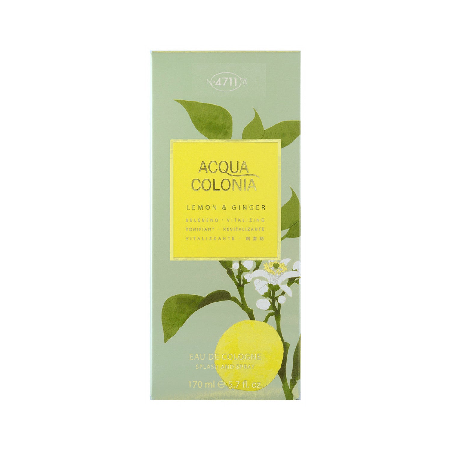 4711 Acqua Colonia Lemon & Ginger Eau de Cologne 170 ml
