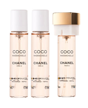 Chanel Coco Mademoiselle Eau de Toilette 1 х 20 ml + 2 x 20 ml Nachfüllpackung