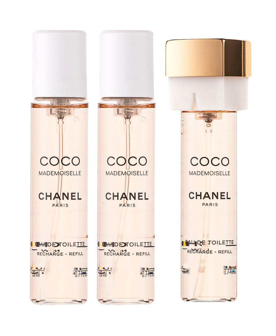 Chanel Coco Mademoiselle Eau de Toilette 1 х 20 ml + 2 x 20 ml Nachfüllpackung