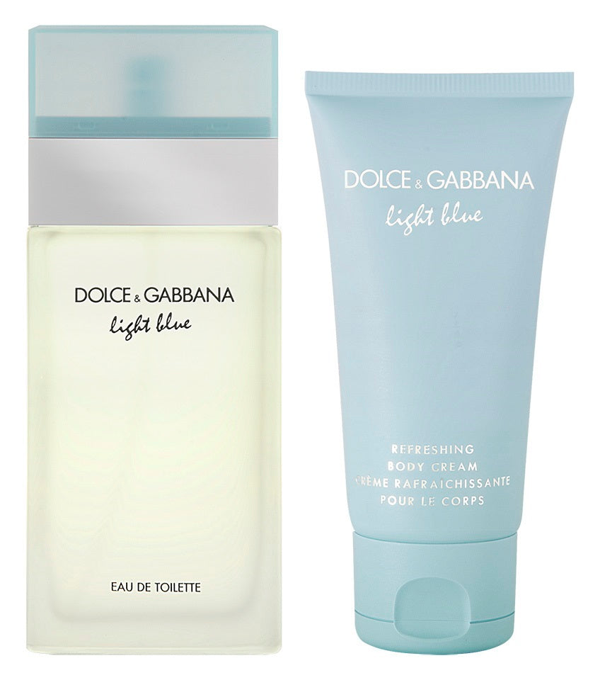 Dolce & Gabbana Light Blue Pour Femme Eau de Toilette Set 100 ml + 50 ml Körpercreme