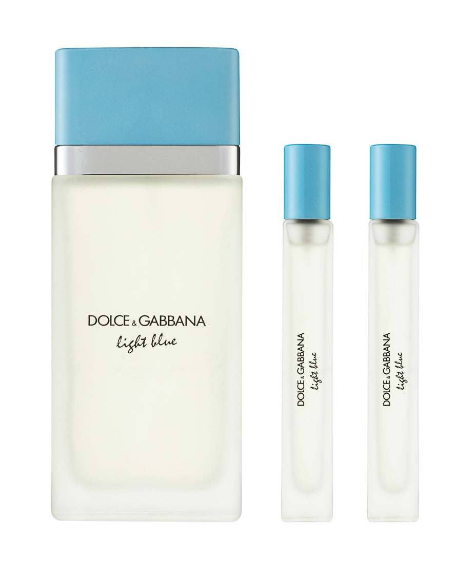 Dolce & Gabbana Light Blue Pour Femme Eau de Toilette Set 100 ml + 2 x 10 ml