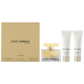 Dolce & Gabbana The One Eau de Parfum Set 75 ml + 50 ml Körperlotion + 50 ml Duschgel