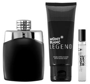 Montblanc Legend Eau de Toilette  Set 100 ml + 7.5 ml + 100 ml Aftershave Balm