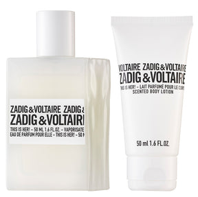 Zadig & Voltaire This is Her! Eau de Parfum  Set 50 ml + 50 ml Körperlotion