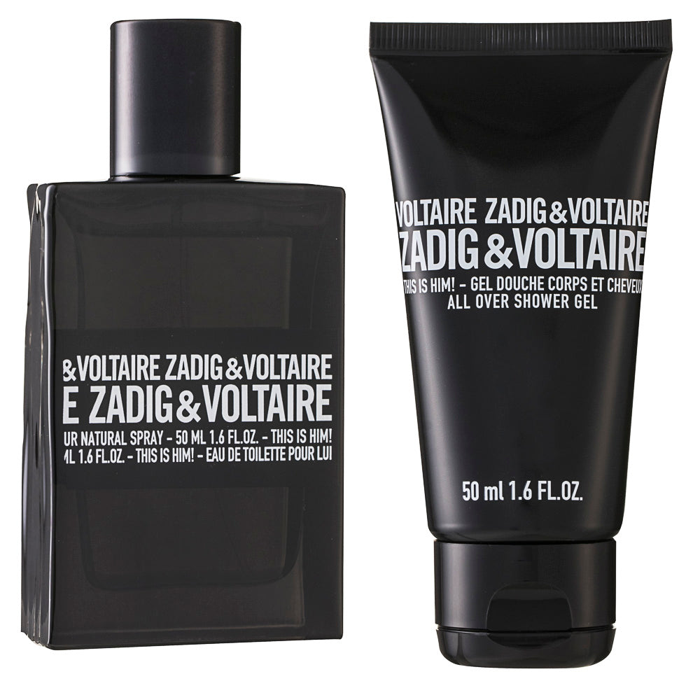 Zadig & Voltaire This is Him! Eau de Toilette  Set 50 ml + 50 ml Duschgel