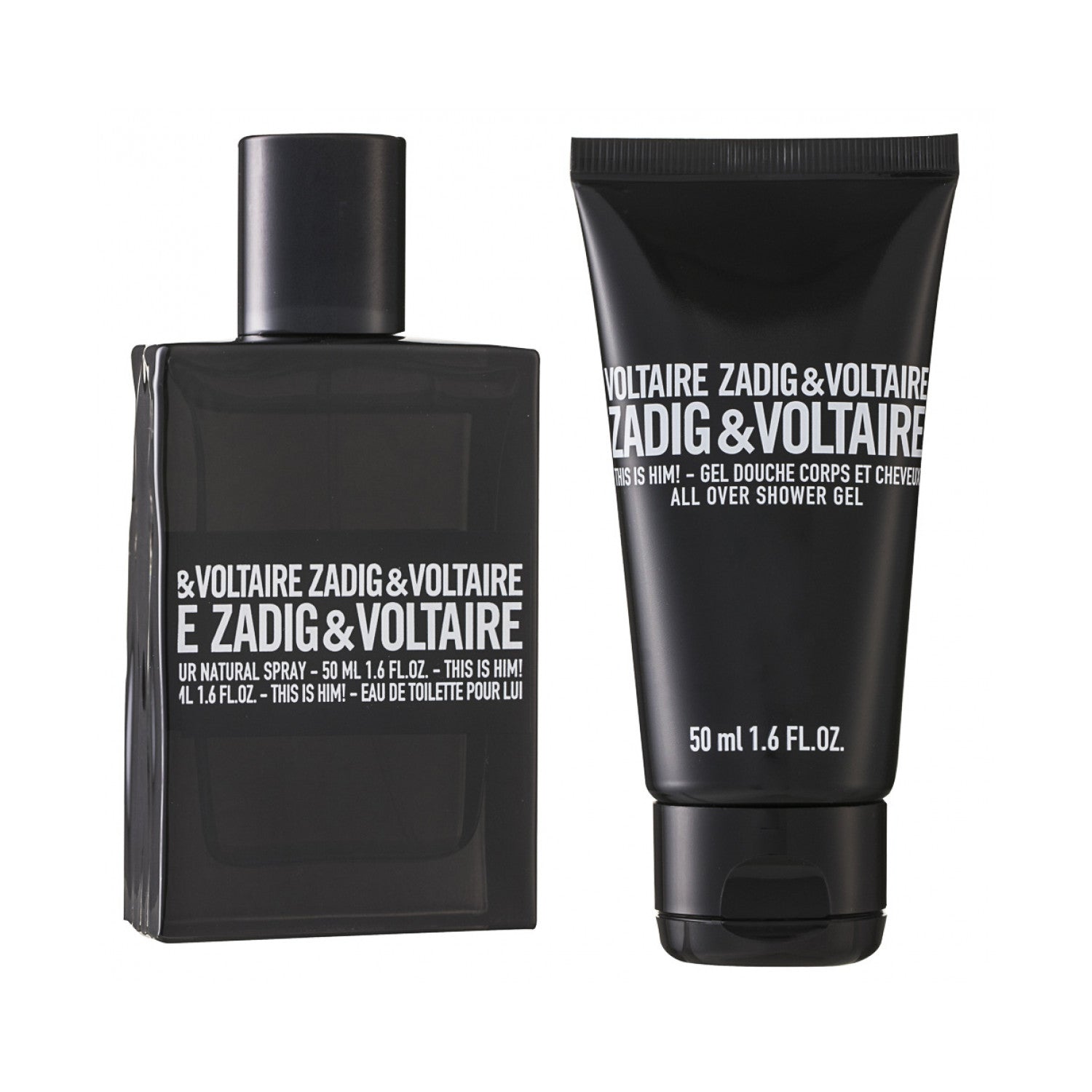 Zadig & Voltaire This is Him! Eau de Toilette  Set 50 ml + 50 ml Duschgel