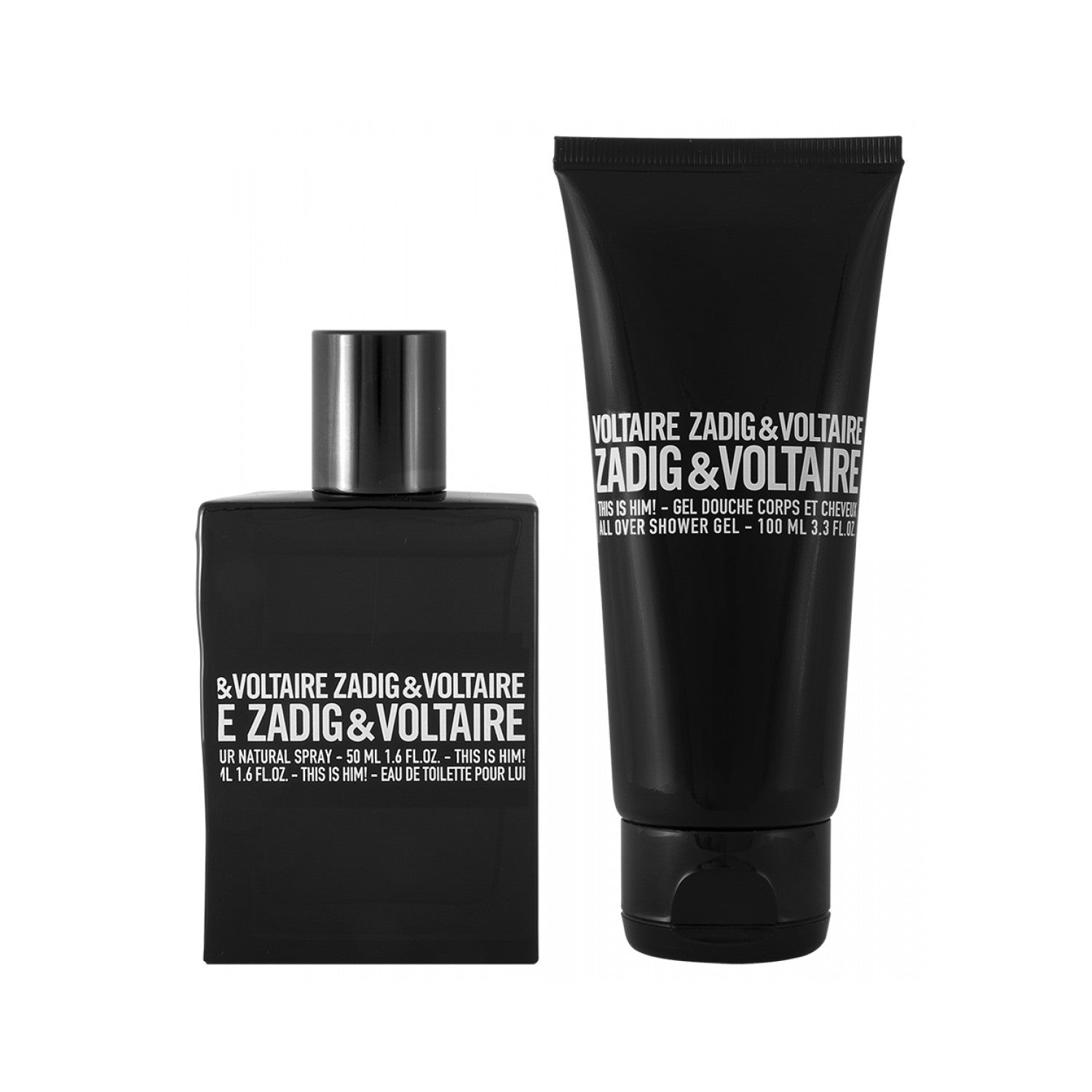 Zadig & Voltaire This is Him! Eau de Toilette  Set 50 ml + 100 ml Duschgel